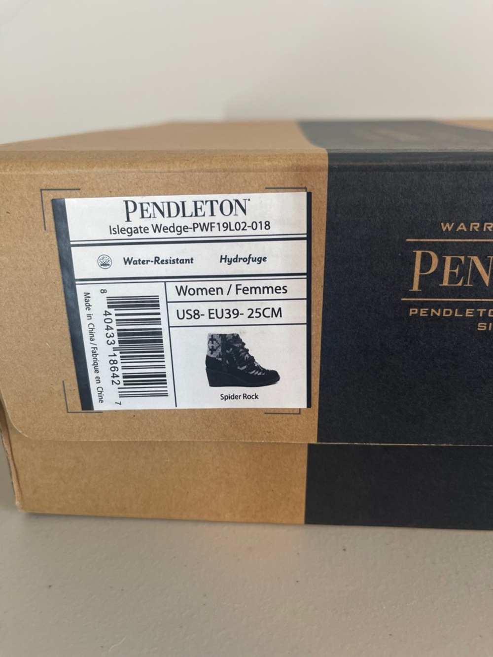 Pendleton IsleGate Wedge Boots – Women’s 8 (Spider Rock) BNIB - Picture 3 of 14